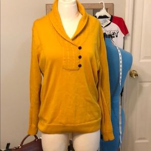 Mustard yellow sweater